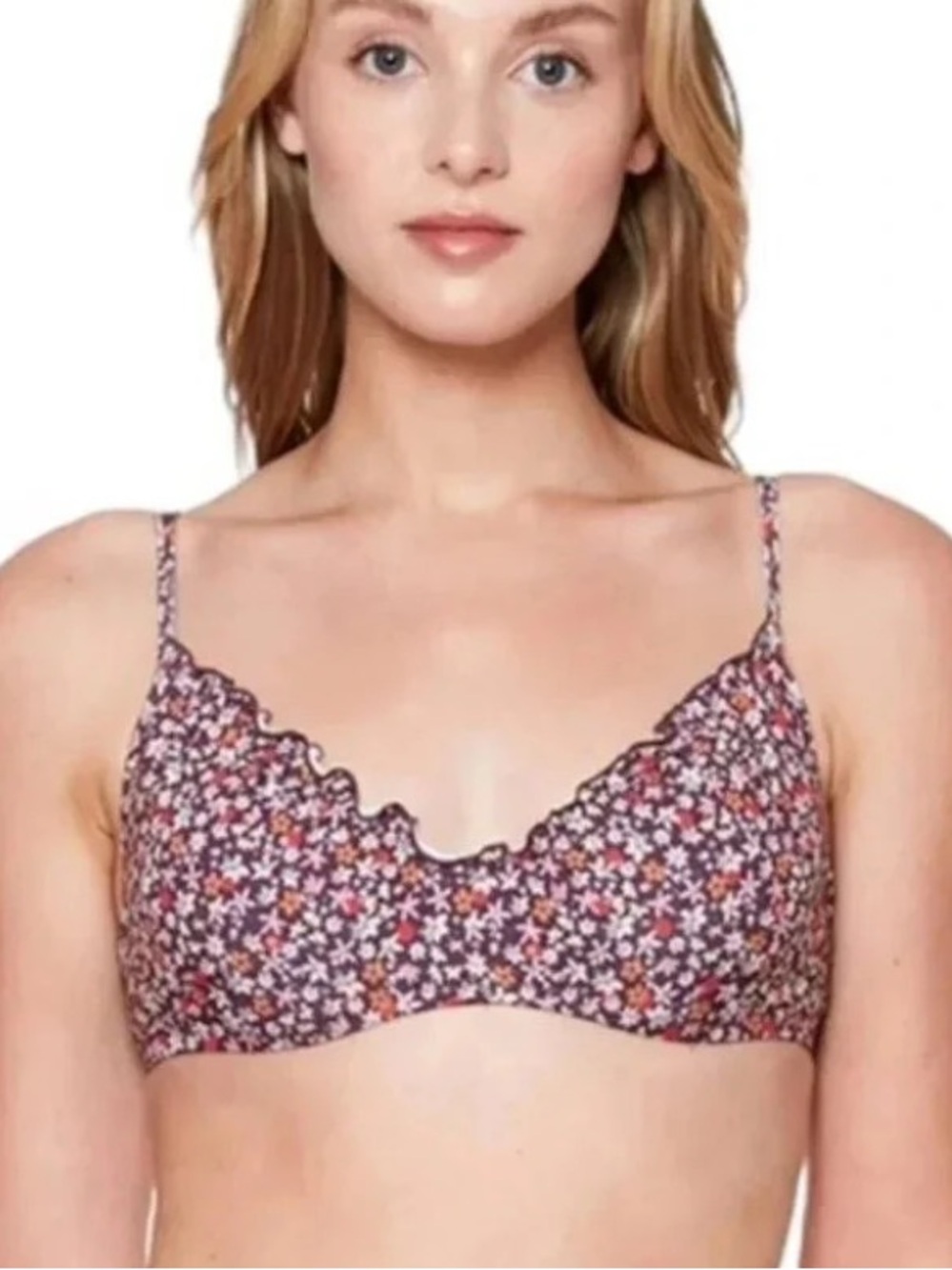 Sanctuary Swim Top Size DD Underwired Retrograde Bikini Bra NWT